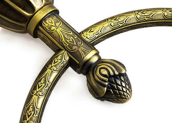 Desain Dekoratif Kamar Mandi Aksesoris Towel Ring dengan Bahan Kuningan Antik