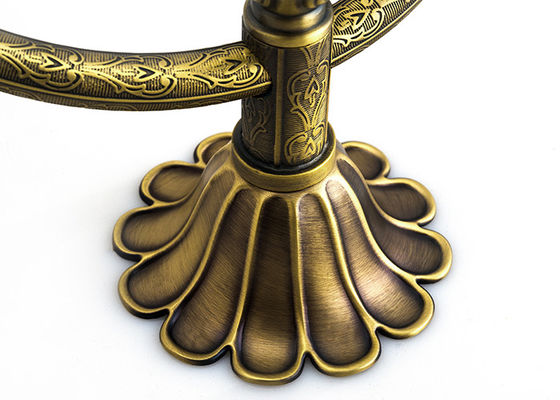 Desain Dekoratif Kamar Mandi Aksesoris Towel Ring dengan Bahan Kuningan Antik