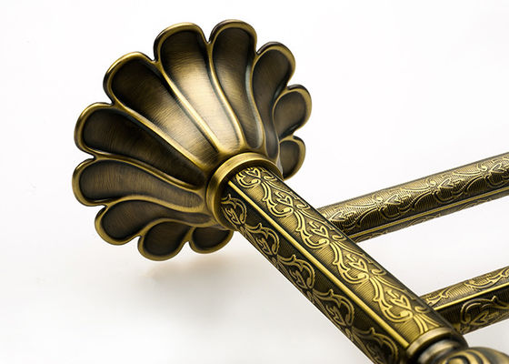 Desain Modern 886g Ringan Double Towel Bar Antique Brass Kamar Mandi