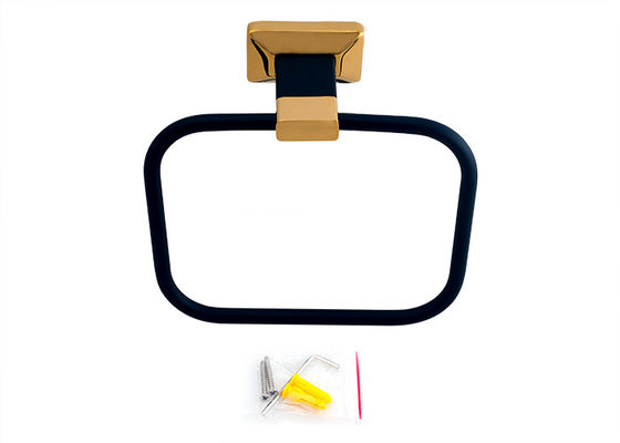 Produk Kamar Mandi Dinding - dipasang Square Towel Ring Kuningan Bahan Kamar Mandi Set