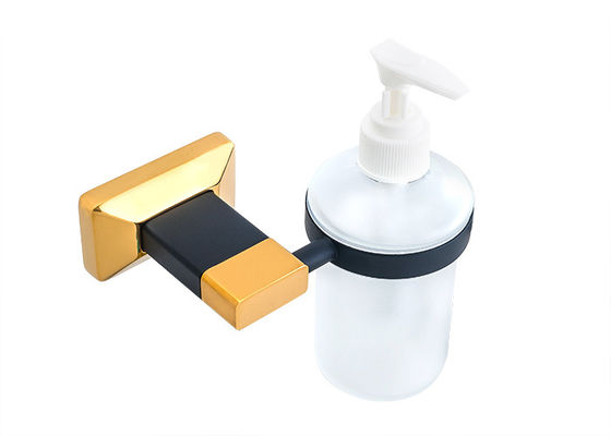 Asesoris kamar mandi berlapis emas pemegang dispenser sabun komersial 500 PCS
