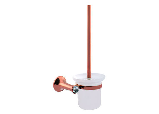 Alloy Seng dan Aksesoris Kamar Mandi Kristal Toilet Brush & Holder Desain Modern