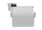 SUS304 Single Post Toilet Paper Holder Aksesoris Kamar Mandi OEM Untuk Hotel