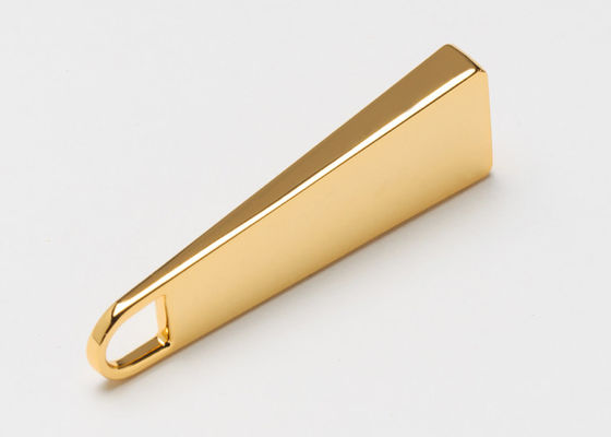 OEM/ODM Asesoris Tas Tangan yang Diisi Hardware Golden Zipper Pull For Bag