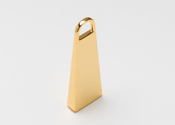 OEM/ODM Asesoris Tas Tangan yang Diisi Hardware Golden Zipper Pull For Bag