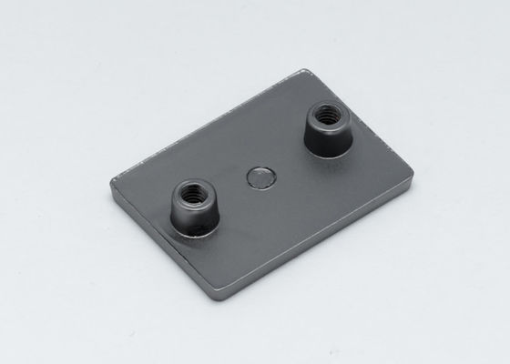 Di stok Tas Bagasi Mewah Aksesoris Hardware Gun Blank Zinc Alloy OEM