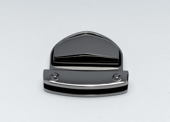 Sepcial Bentuk Pistol Blank Finish Bagian Bagasi Fittings untuk Tas Modern Zinc Alloy OEM