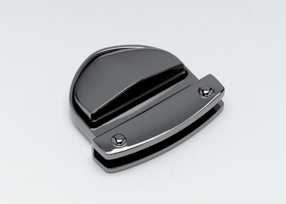 Sepcial Bentuk Pistol Blank Finish Bagian Bagasi Fittings untuk Tas Modern Zinc Alloy OEM