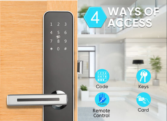 Bluetooth Elektronik Keypad Kunci Pintu Anti Pencurian Kunci Tanpa Masuk