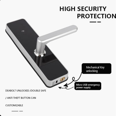 Smart Door Lock Keyless NFC / Kartu IC Buka Keypad Layar Sentuh