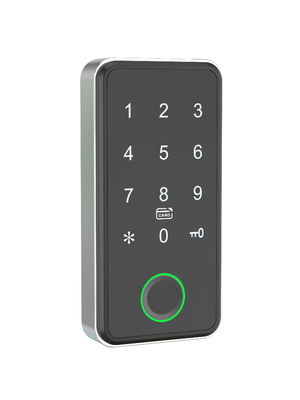 4 baterai AA Bluetooth 5.0 Smart Fingerprint Cabinet Lock 50 Kapasitas sidik jari