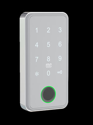 4 baterai AA Bluetooth 5.0 Smart Fingerprint Cabinet Lock 50 Kapasitas sidik jari