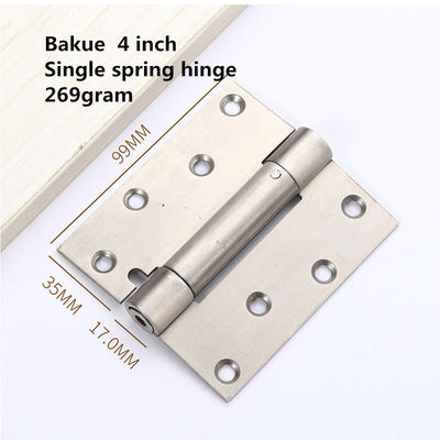 4" 5" 6" 6.5" Natural Soft Close Door Spring Hinge Stainless Steel Self Closing Hinge