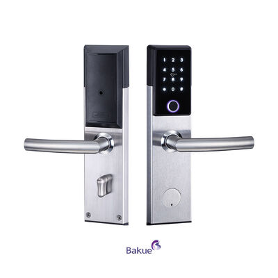 Kunci Pintu Cerdas Firerated 120 menit  Dicat  Akses Aman Bluetooth WiFi Kode Kartu Pilihan Kunci Mekanik