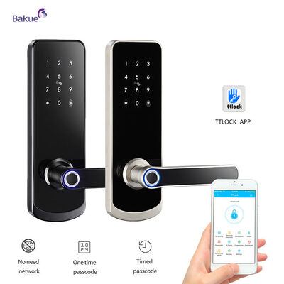Diluncurkan 60min Bluetooth Konektivitas Bluetooth Kunci Pintu Dikuasai oleh 4pcs AA Baterai Alkaline Sistem Kontrol Akses untuk Smart Building