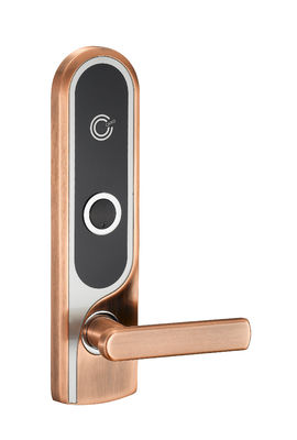 Chrome Gunmetal RFID Hotel 62.5mm Kunci Pintu Pintar
