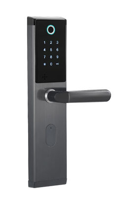 Kantor stainless steel 60mm Backset sidik jari kunci pintu