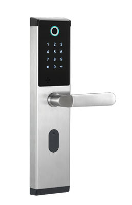 Kantor stainless steel 60mm Backset sidik jari kunci pintu