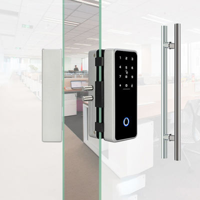 RoHS Smart Bluetooth Kunci Sidik Jari Untuk Pintu Kaca