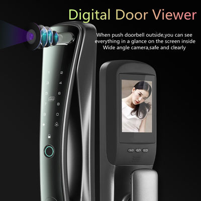 Real Time Capture Fingerprint Passcode Kunci Pintu Digital  1 Kartu