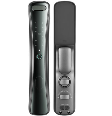 FPC Fingerprint Reader Passcode Smart Door Lock Pengendalian Aplikasi WiFi