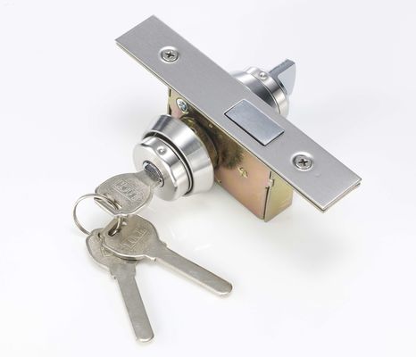 Single Cylinder Square Lock Aluminium Frame Glass Door Lock (Kunci Pintu Kaca)