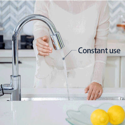 0.1S Tanggapan USB Rechargeable Toilet Automatic Faucet Sensor