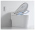 Airproof Air Purification Akrilik ABS Smart Flushing Toilet Seat