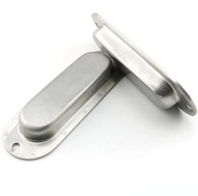 Oval Stainless Steel Flush Disembunyikan Jari Tarik Genggam