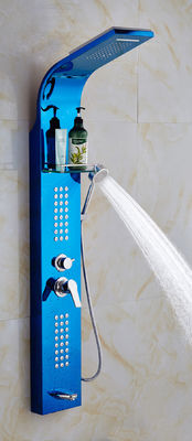 Menara Shower Air Terjun Paduan Mandi Modern Baja Ringan