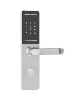 Anti-pencurian kontrol suara Smart kunci pintu dengan tidak ada batas EKeys dan 250 kode