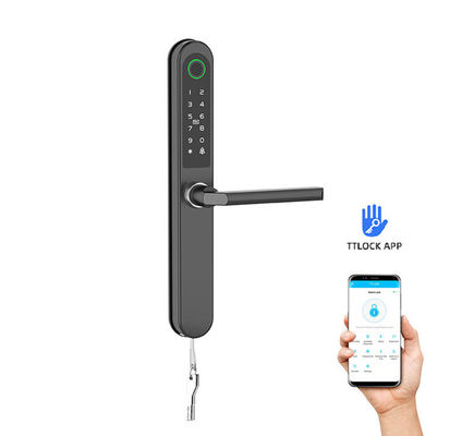 Selesai Lukisan Rfid Kunci Pintu Komersial Bluetooth WiFi Kartu Khusus / Kode / Sidik Jari / APP