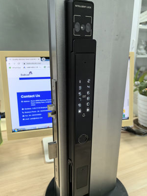 Pengakuan wajah / Cat Eye Video / Palm Vein Smart Door Lock IP65 Aluminium