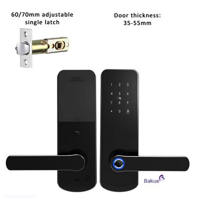 Kunci Pintu Pintar Dengan Kode Sandi Satu Kali Kode Sandi Waktu eKey Di Mana Saja atau Siapa Saja dan Didukung oleh 4 pcs AA Baterai Alkaline Ditembakkan 60min