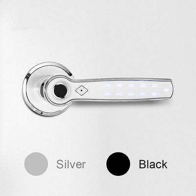 TTlock sidik jari Bluetooth Smart Lock Keyless Zinc Alloy Handle