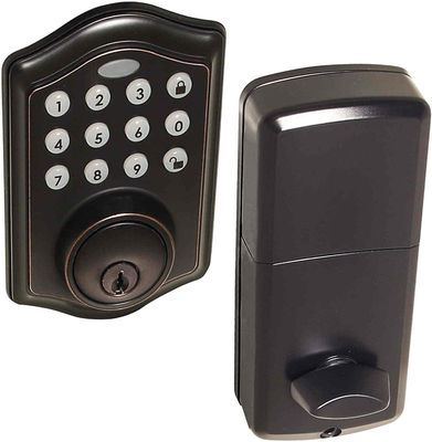 OEM Zinc Alloy Keyless Electronic Keypad Deadbolt Lock Multicolor