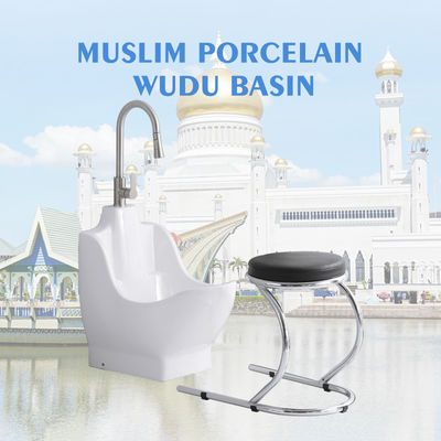 Keramik wudumate kompak mandi kaki tarik drawing keran hemat ruang